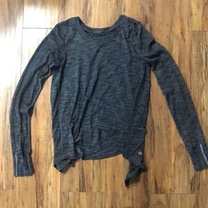 Long sleeve workout top